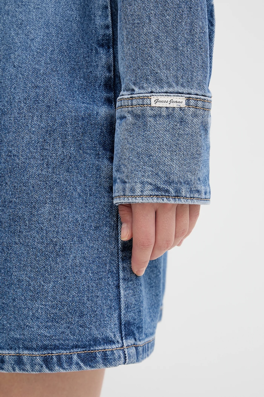 Rifľové šaty Guess Jeans