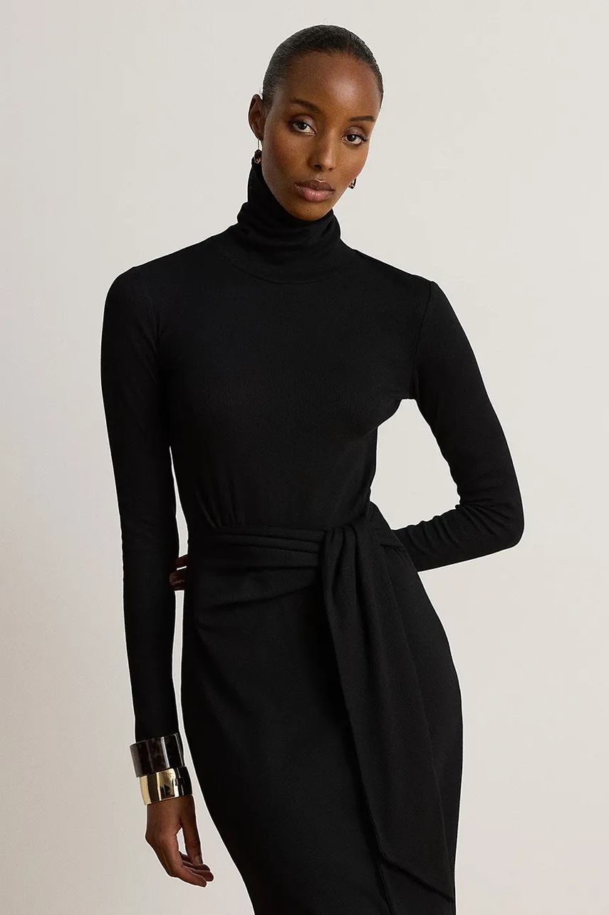 Lauren Ralph Lauren Lauren Ralph Lauren φόρεμα με βαμβάκι - 3