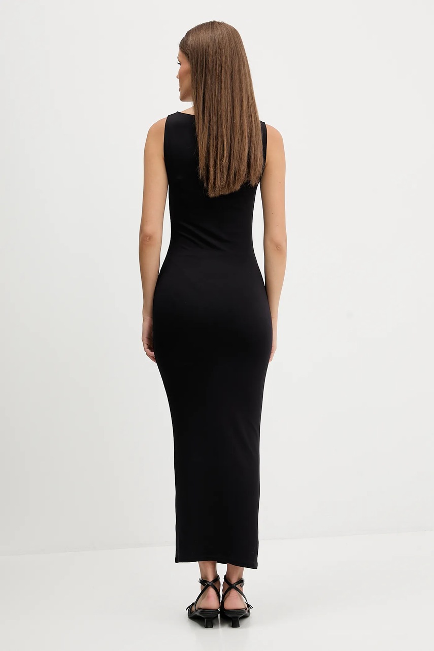 Сукня Juicy Couture колір чорний maxi пряма JCWED225318