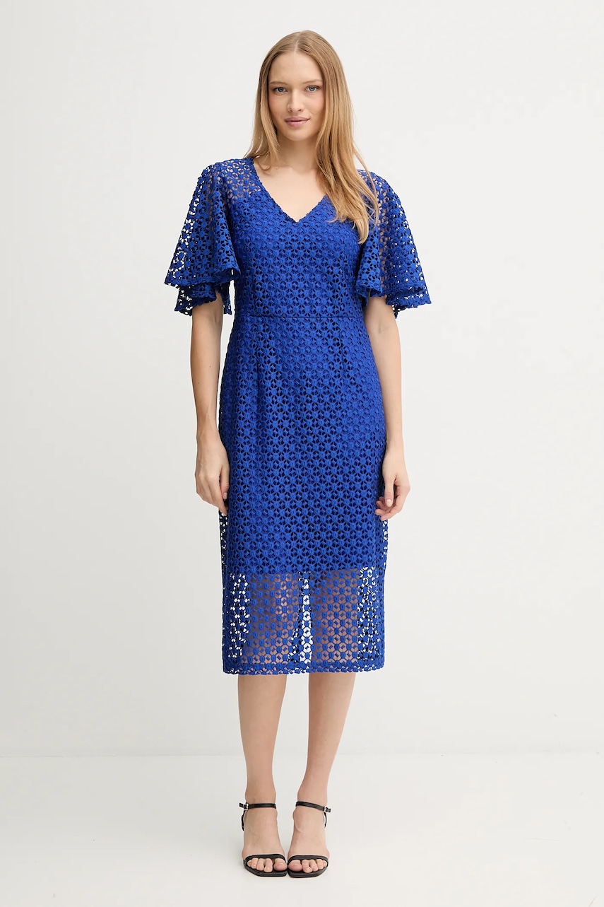 Joseph Ribkoff rochie midi, drept, 251744