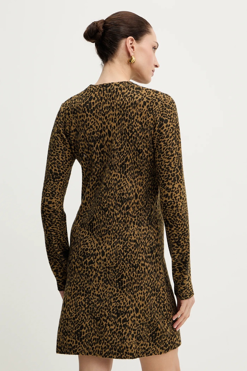 Šaty z vlněné směsi Morgan (obrázek 3)