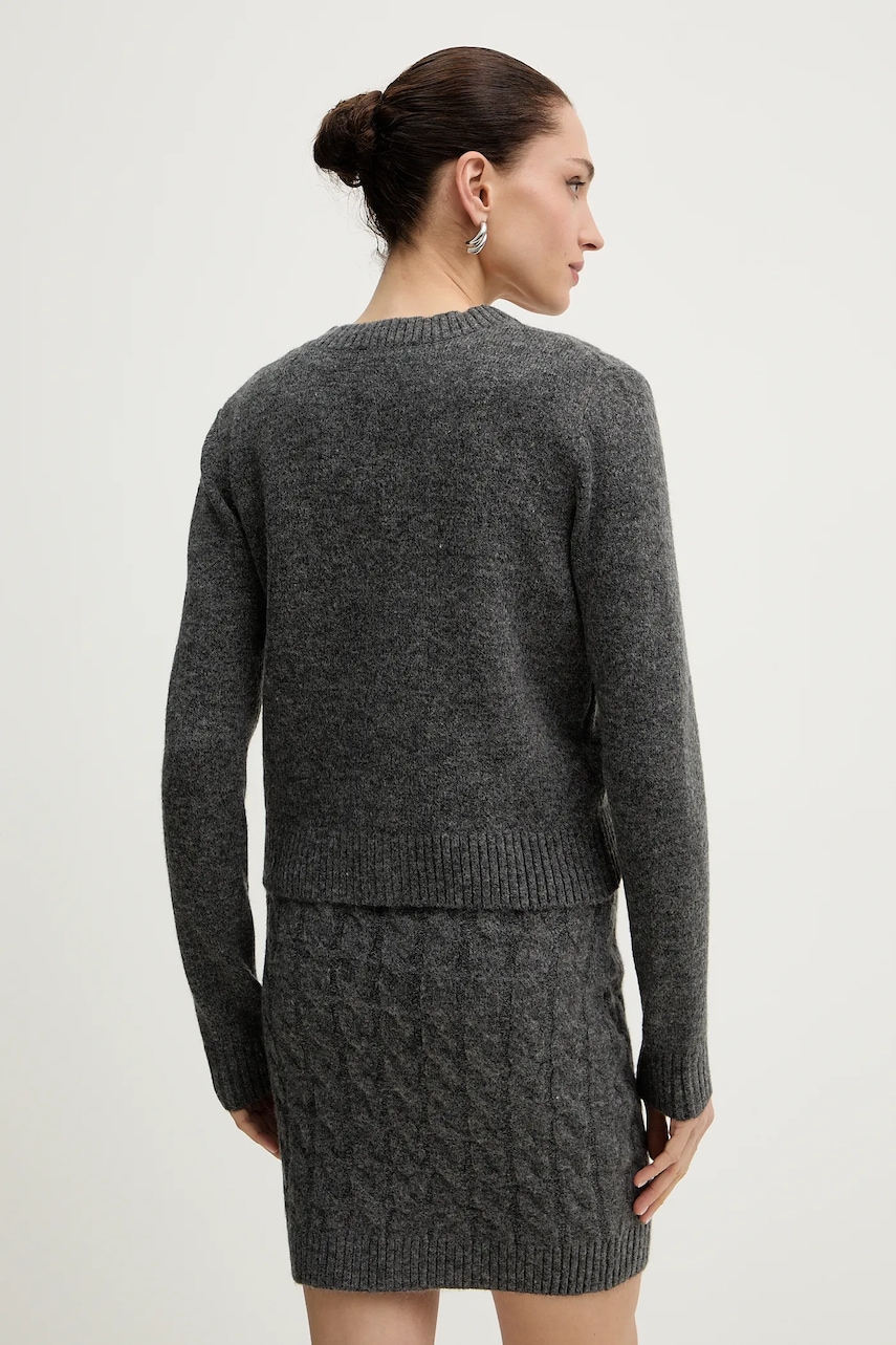 Šaty z vlněné směsi Morgan