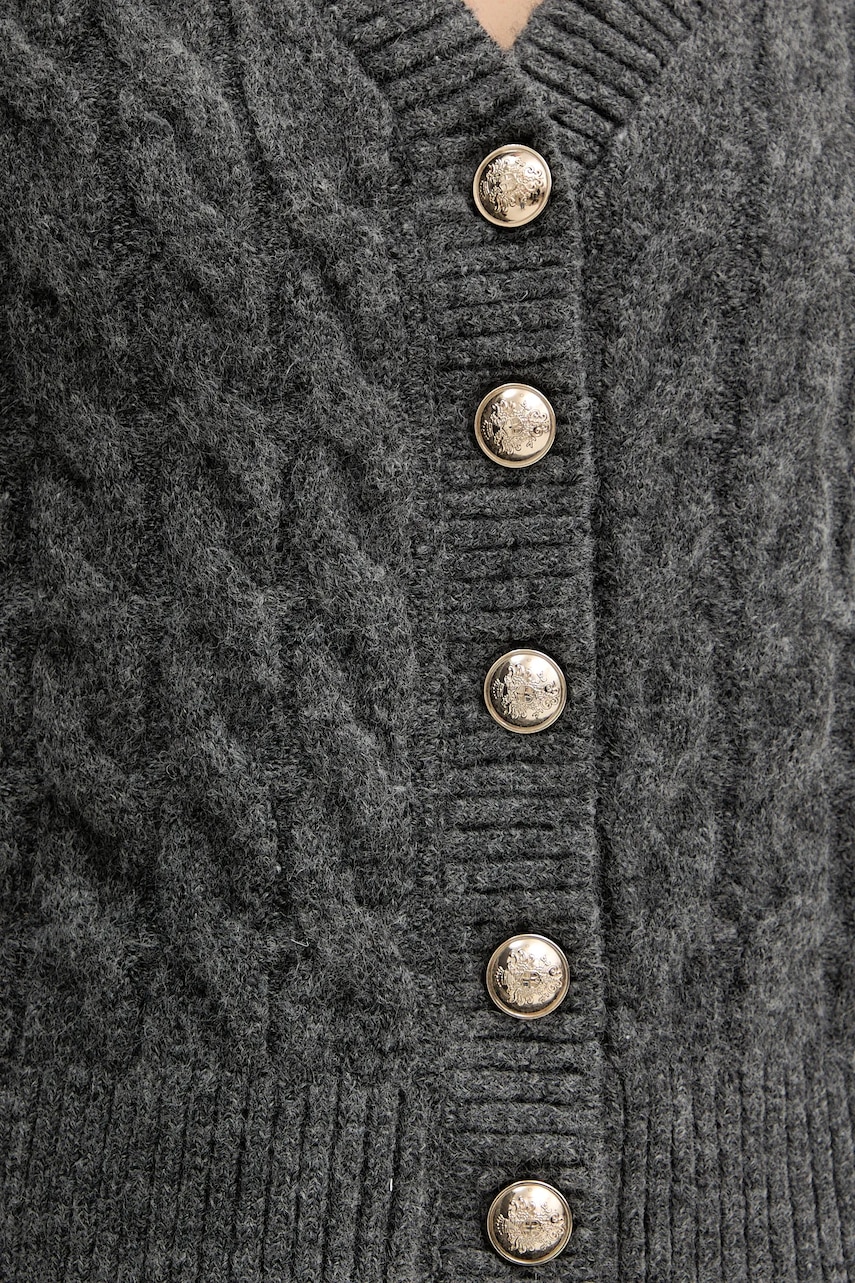 Šaty z vlněné směsi Morgan