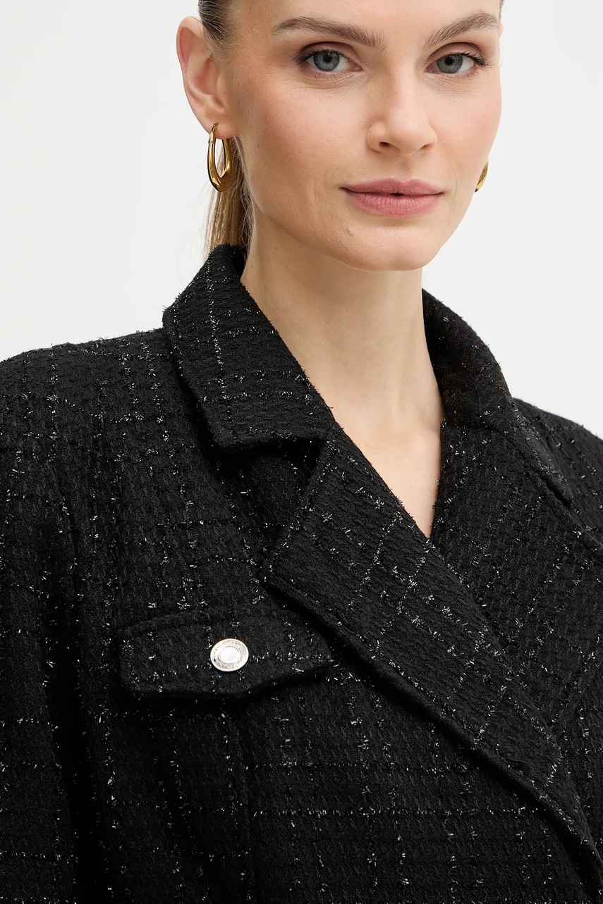 Сукня Morgan колір чорний mini облягаюча RTIDA