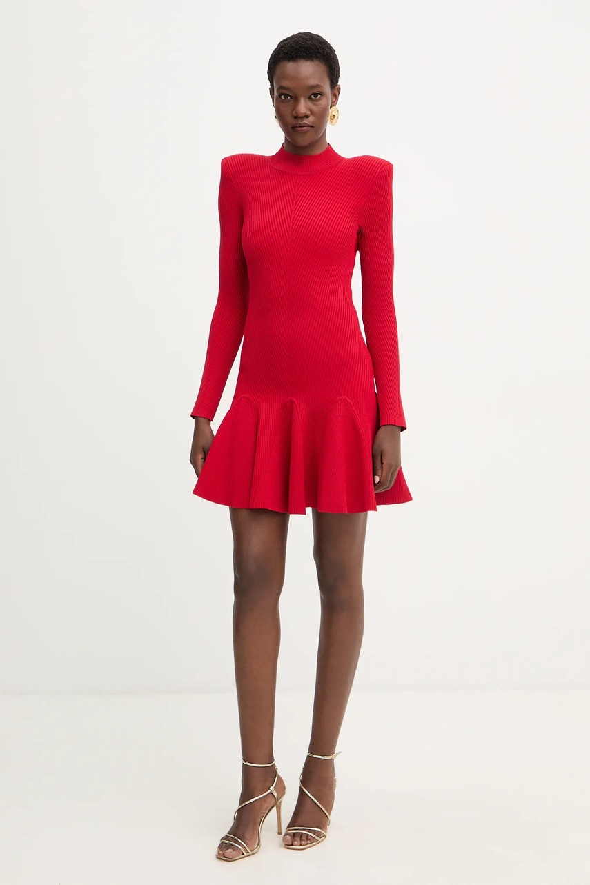 Сукня Retrofete Sydonie колір червоний mini розкльошена FW24-9733