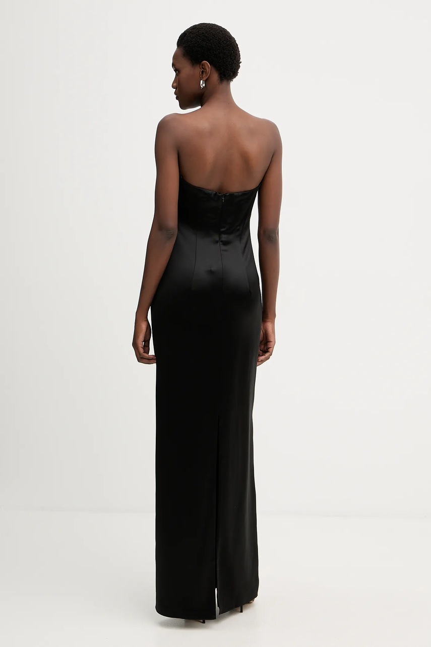 Сукня Retrofete Olivine колір чорний maxi облягаюча FW24-9769