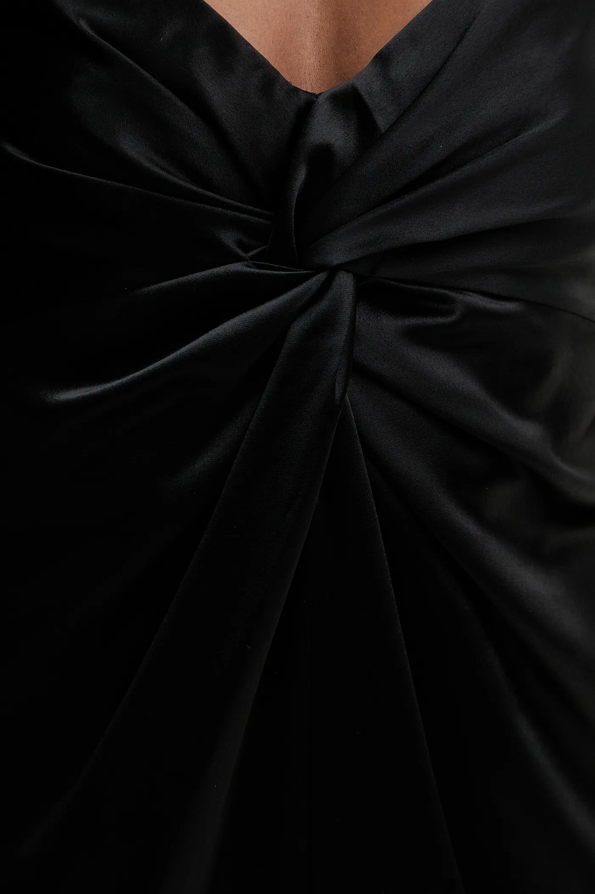 Сукня Retrofete Olivine колір чорний maxi облягаюча FW24-9769