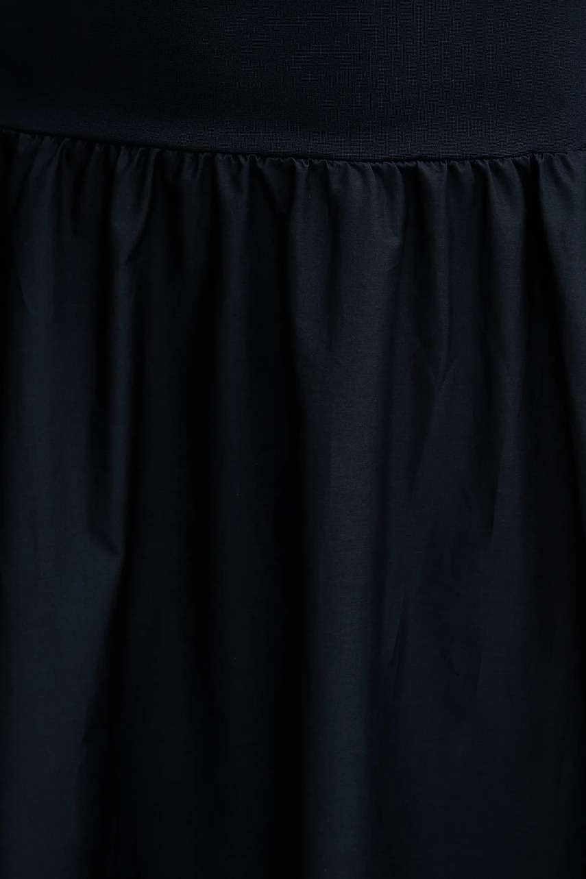 Сукня Gant колір синій maxi розкльошена 4503459