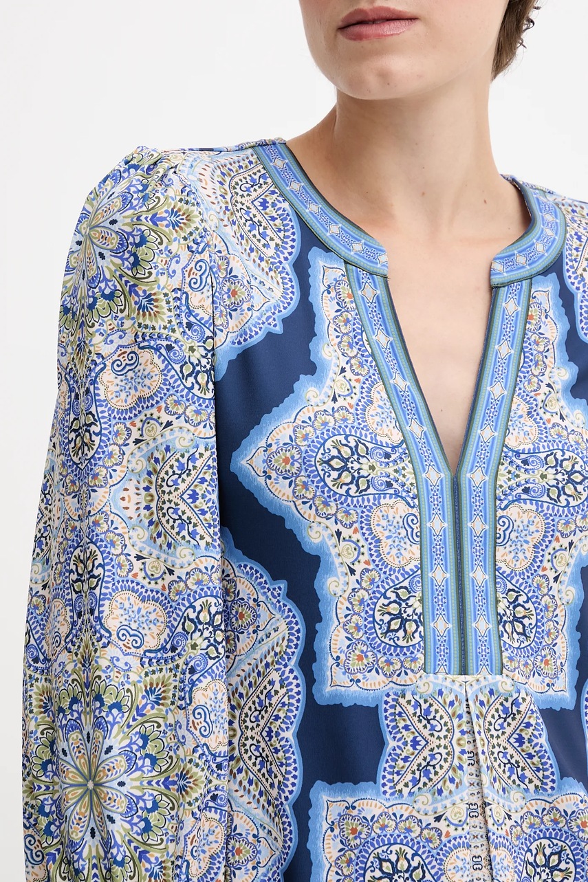 Сукня Hale BOB колір синій mini розкльошена 56TV652A