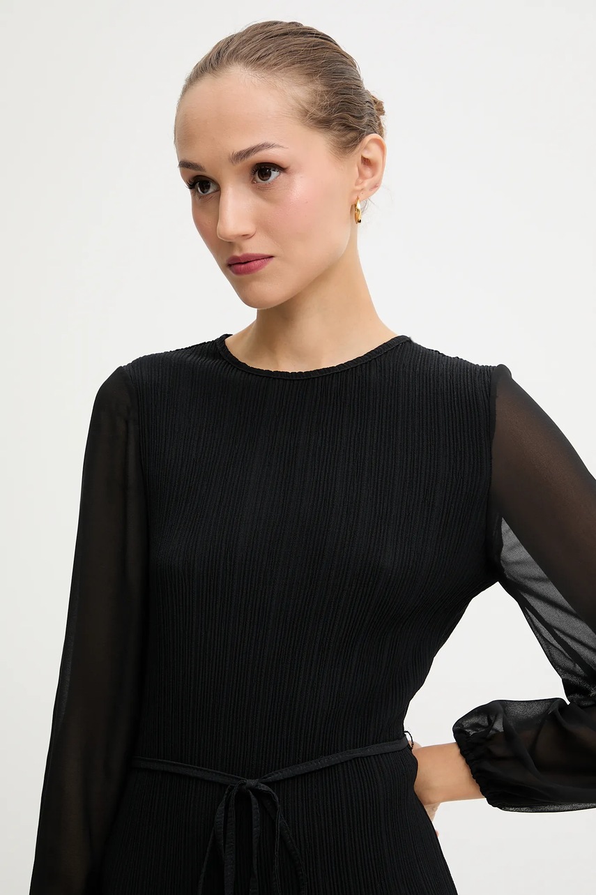 Сукня Never Fully Dressed колір чорний maxi пряма NFDDR2980