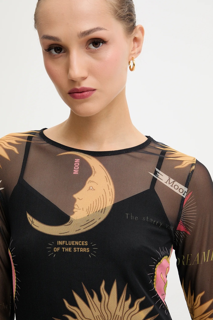 Сукня Never Fully Dressed колір чорний maxi облягаюча NFDDR1801