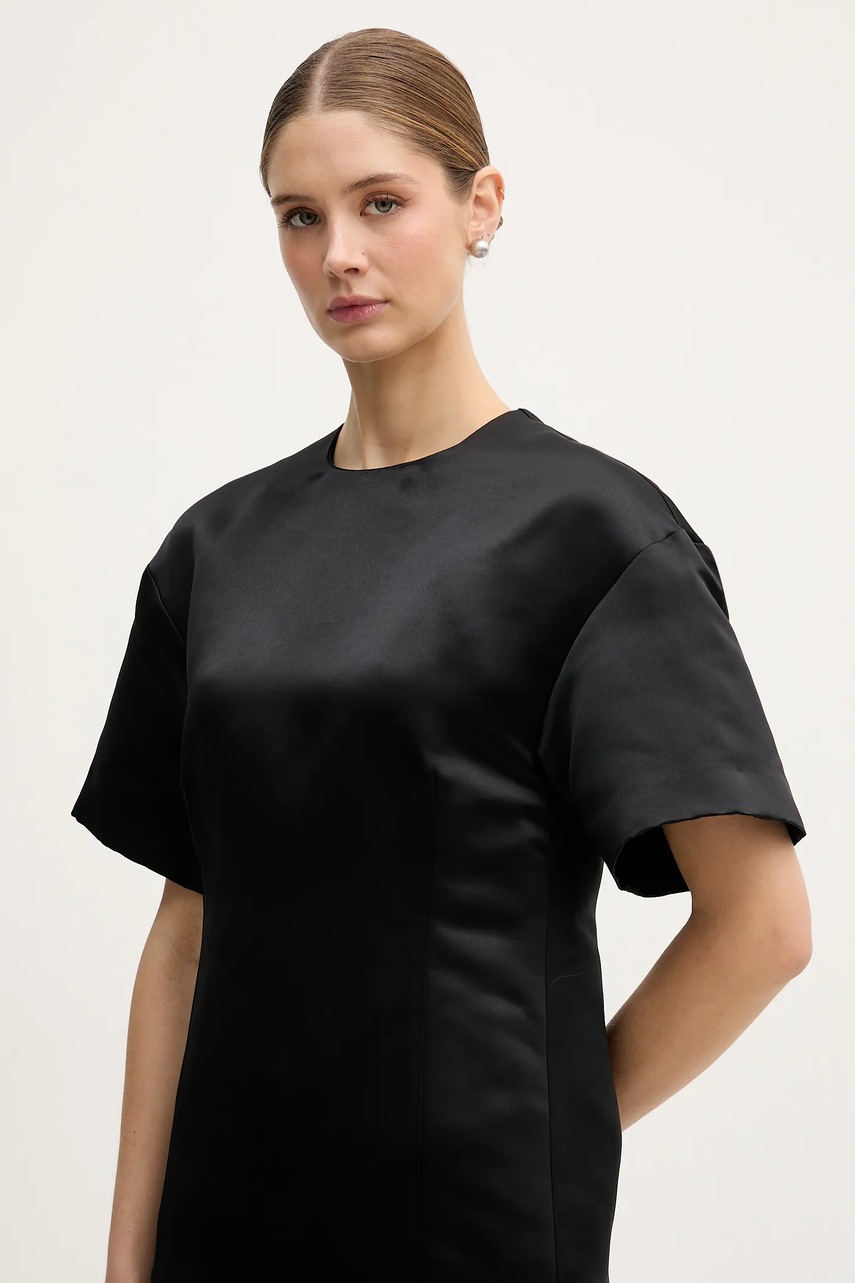 Сукня IBlues DOGMA колір чорний mini облягаюча 2527226025200