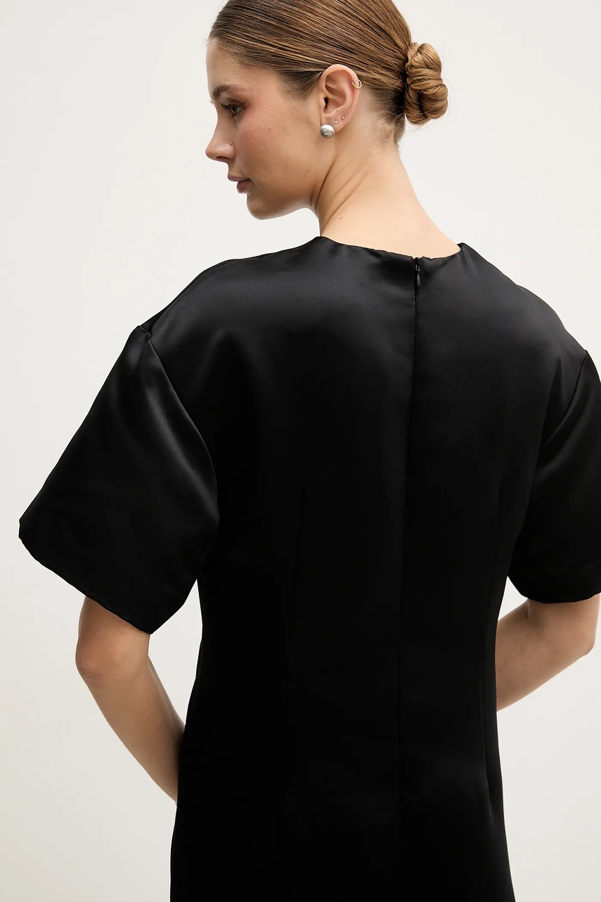 Сукня IBlues DOGMA колір чорний mini облягаюча 2527226025200