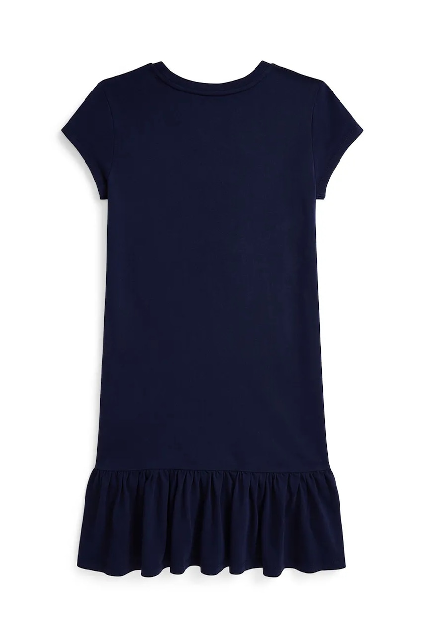 Платье Polo Ralph Lauren цвет синий mini расклешённое 313982151001 Платье Polo Ralph Lauren цвет синий mini расклешённое 313982151001