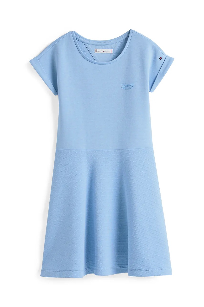 Детское платье Tommy Hilfiger mini расклешённое KG0KG08706