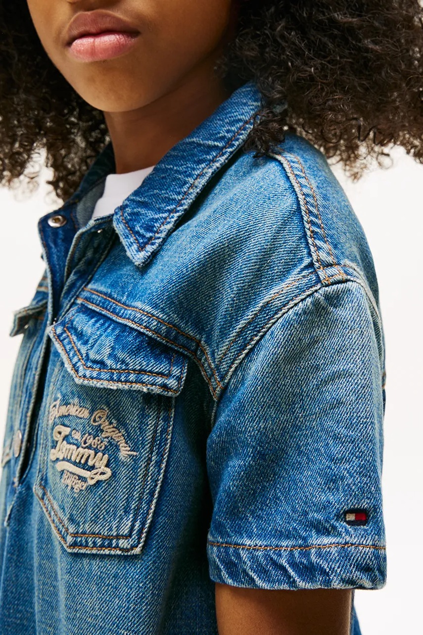 Džínové šaty Tommy Hilfiger (obrázek 4)