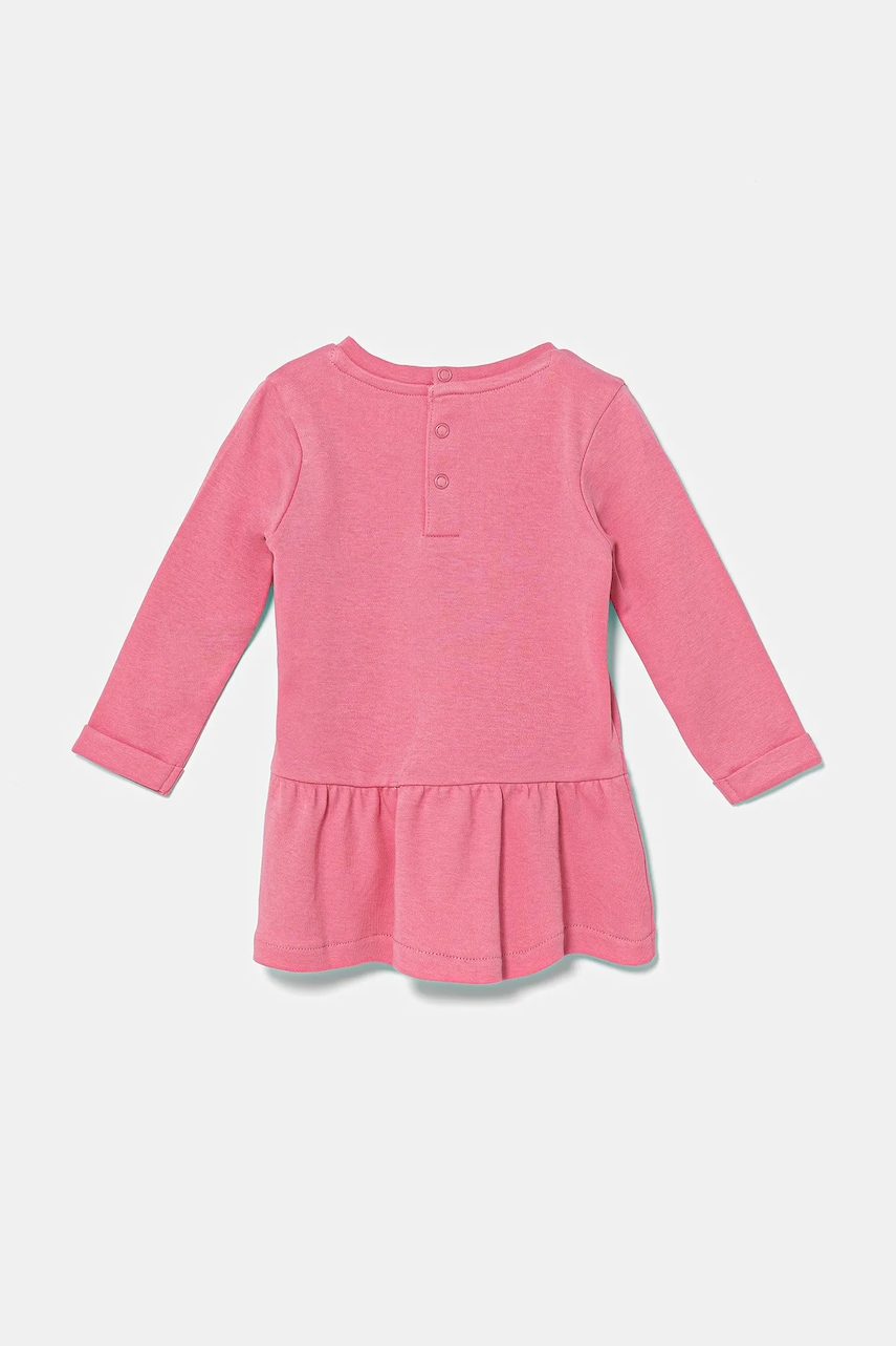 Платье для младенцев Guess цвет розовый mini расклешённое A4YK19 KA6W4 Платье для младенцев Guess цвет розовый mini расклешённое A4YK19 KA6W4