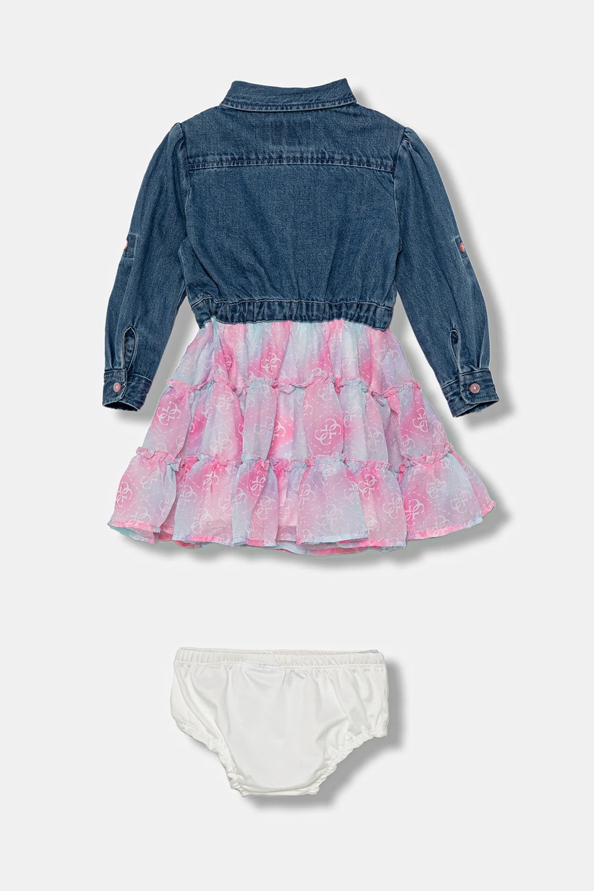 Детское платье Guess mini расклешённое A5YK03 D4EU0