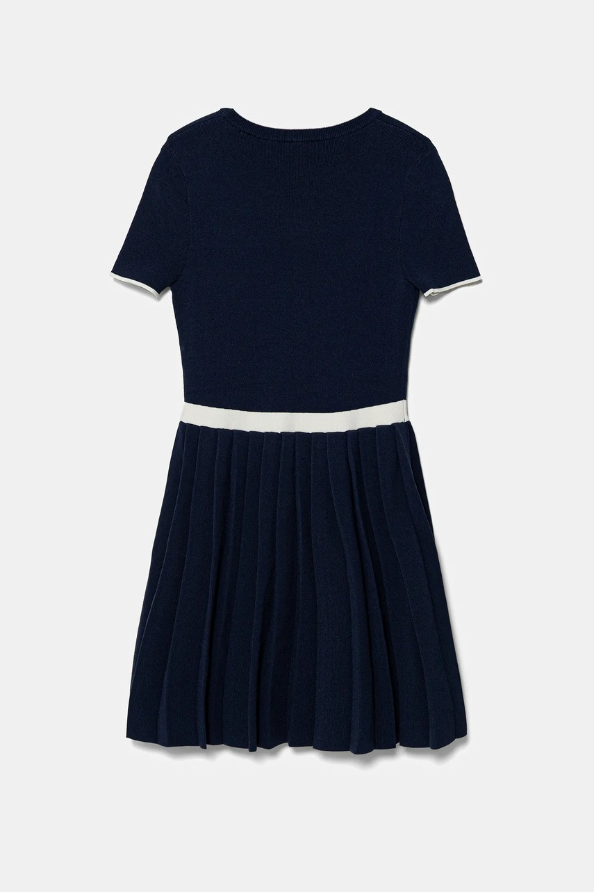 Детское платье Guess цвет синий midi расклешённое J4BK31 Z3M90