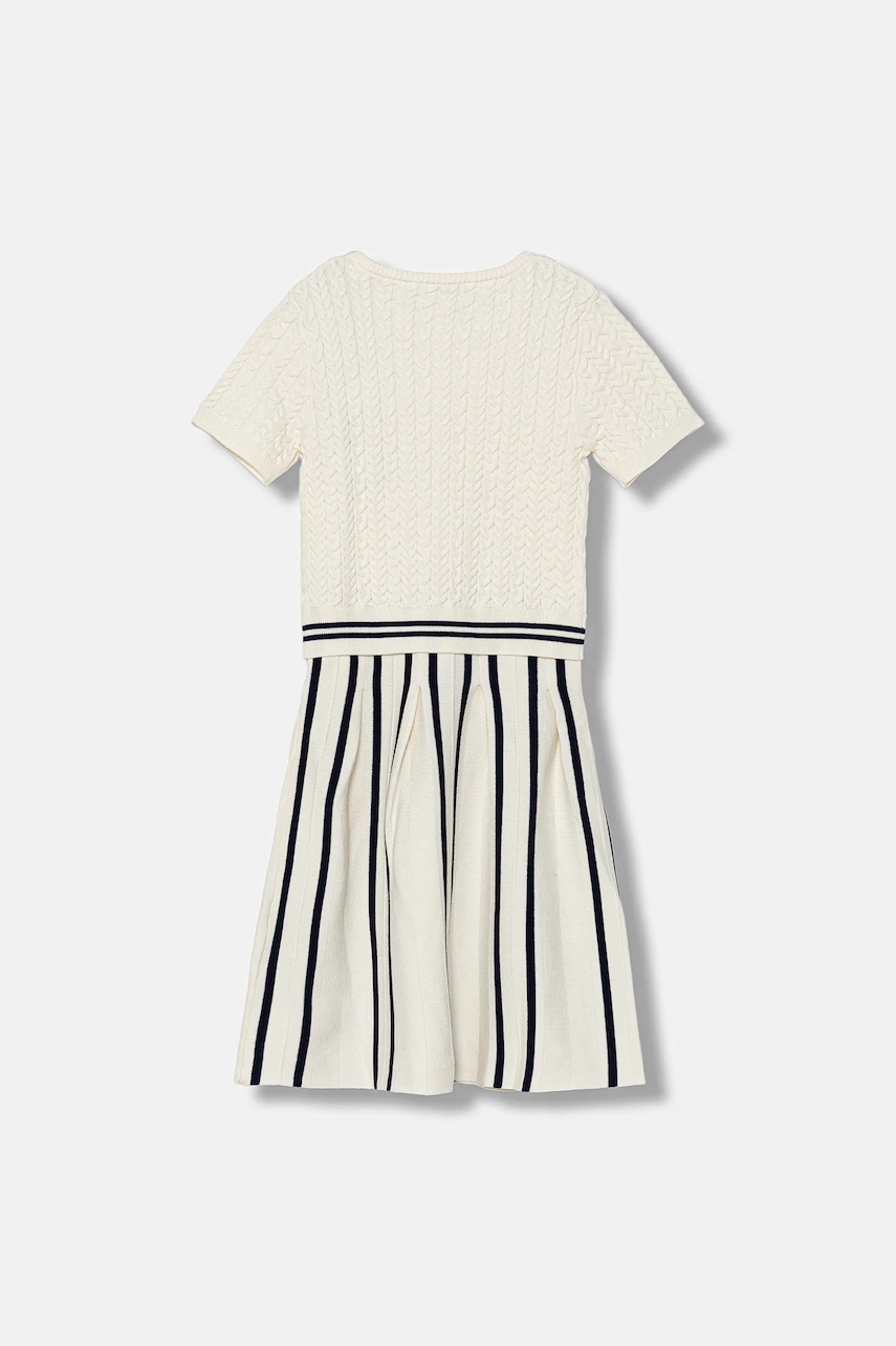 Детское платье Guess цвет бежевый mini расклешённое J5YK18 Z3OI0 Детское платье Guess цвет бежевый mini расклешённое J5YK18 Z3OI0