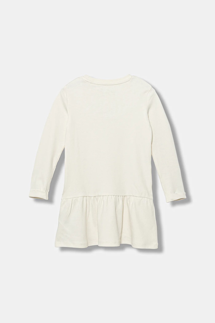 Хлопковое детское платье Guess цвет розовый mini расклешённое K3YK13 KA6W4