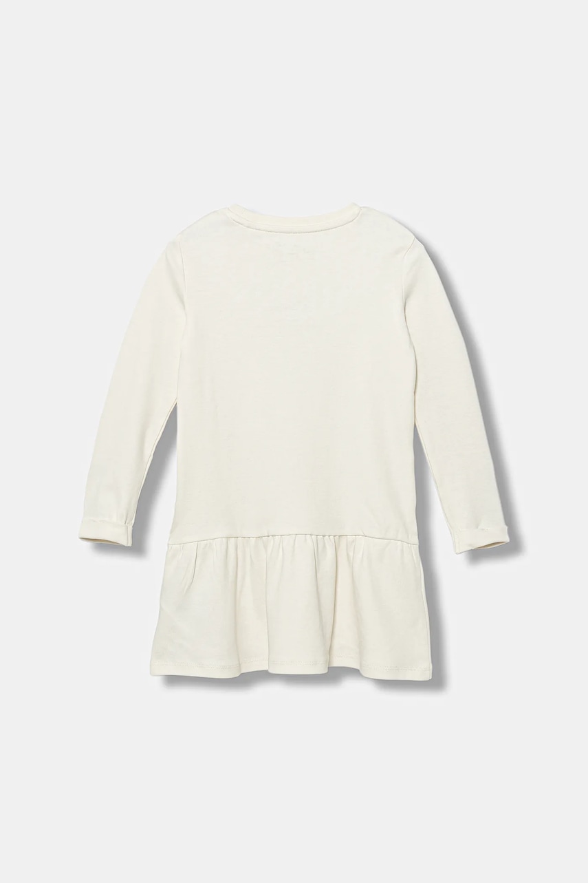 Хлопковое детское платье Guess цвет розовый mini расклешённое K3YK13 KA6W4 Хлопковое детское платье Guess цвет розовый mini расклешённое K3YK13 KA6W4