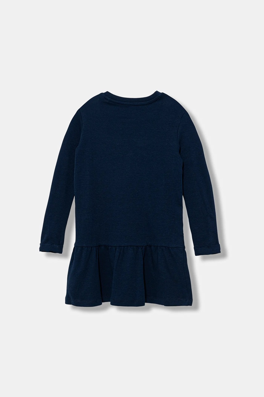 Хлопковое детское платье Guess цвет розовый mini расклешённое K3YK13 KA6W4