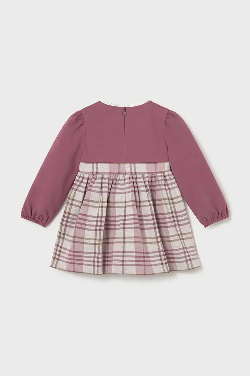 Детское платье Mayoral цвет красный mini расклешённое 2903 Детское платье Mayoral цвет красный mini расклешённое 2903