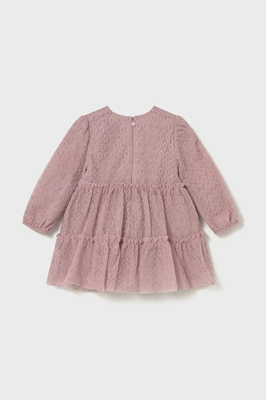 Платье для младенцев Mayoral цвет розовый midi расклешённое 2907