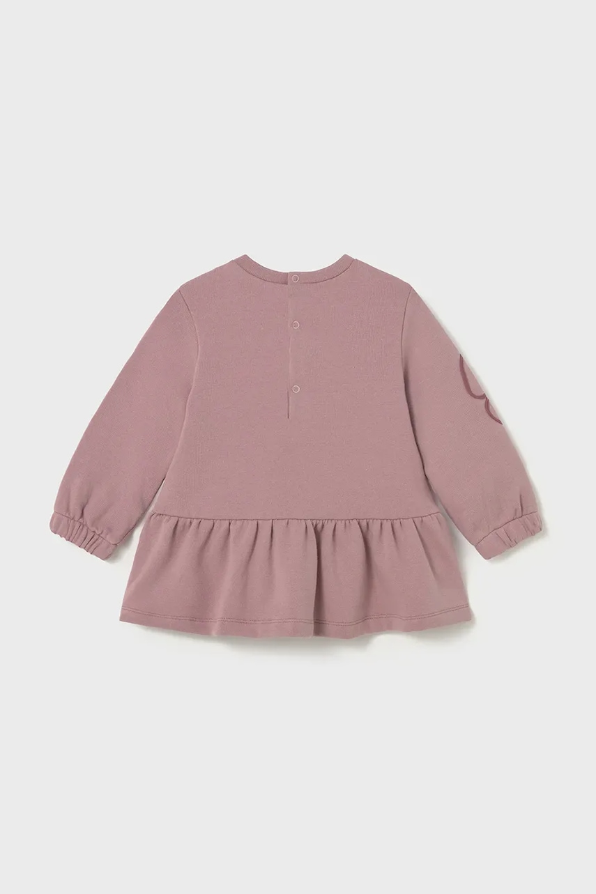 Детское платье Mayoral цвет розовый mini расклешённое 2917 Детское платье Mayoral цвет розовый mini расклешённое 2917