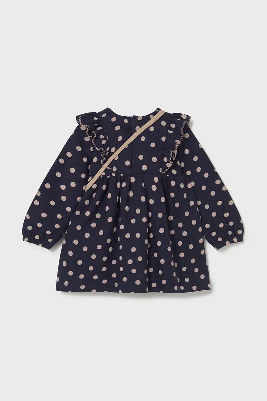 Платье для младенцев Mayoral цвет синий mini расклешённое 2920