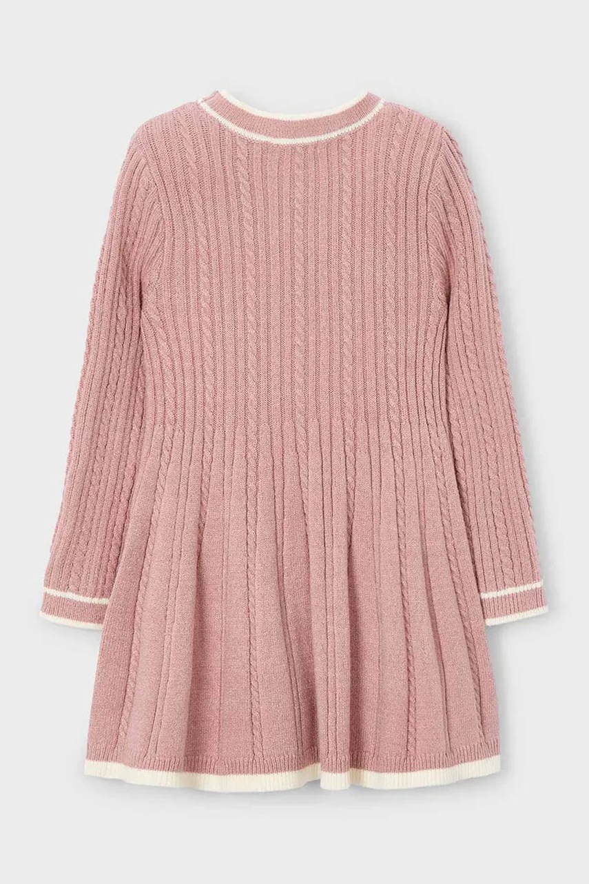 Детское платье Mayoral цвет розовый mini расклешённое 4920