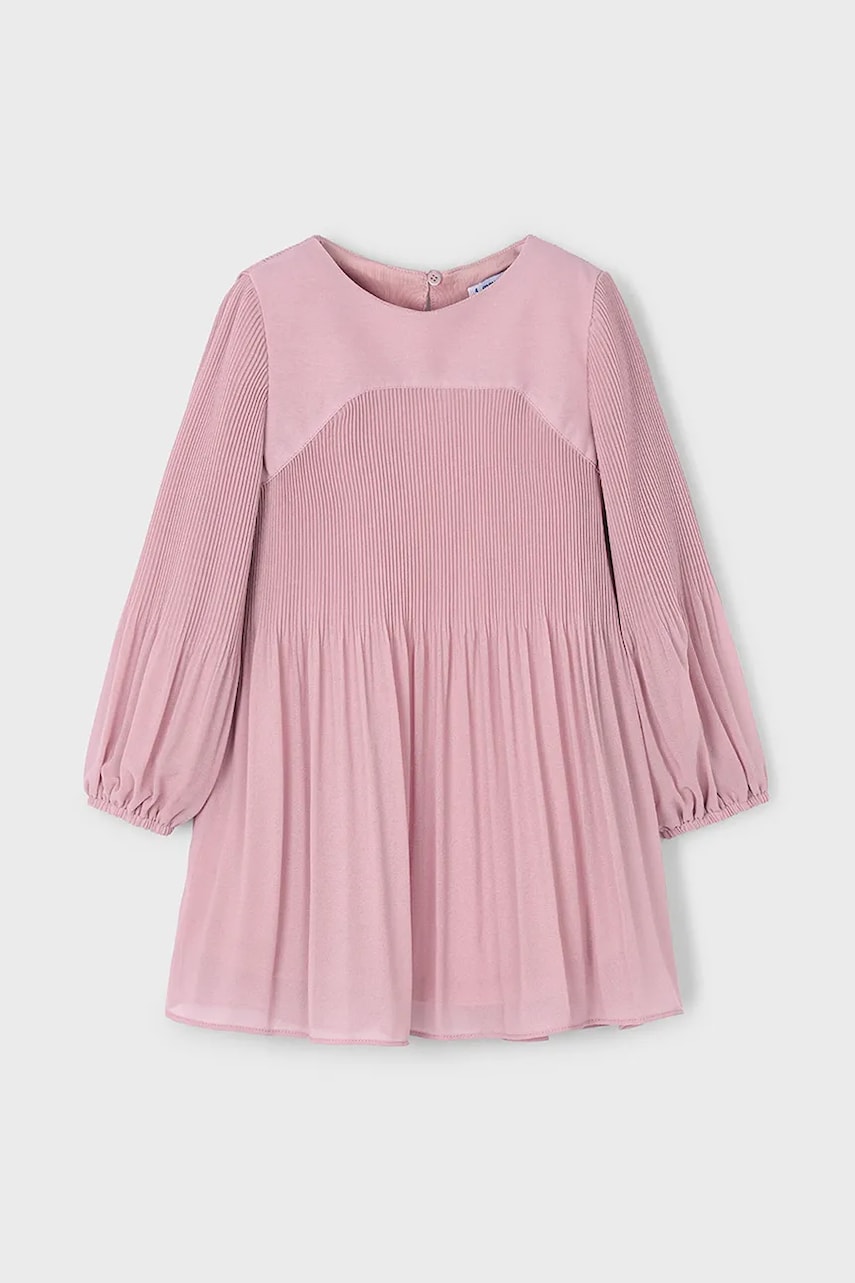 Mayoral rochie culoarea roz, mini, evazați, 4922