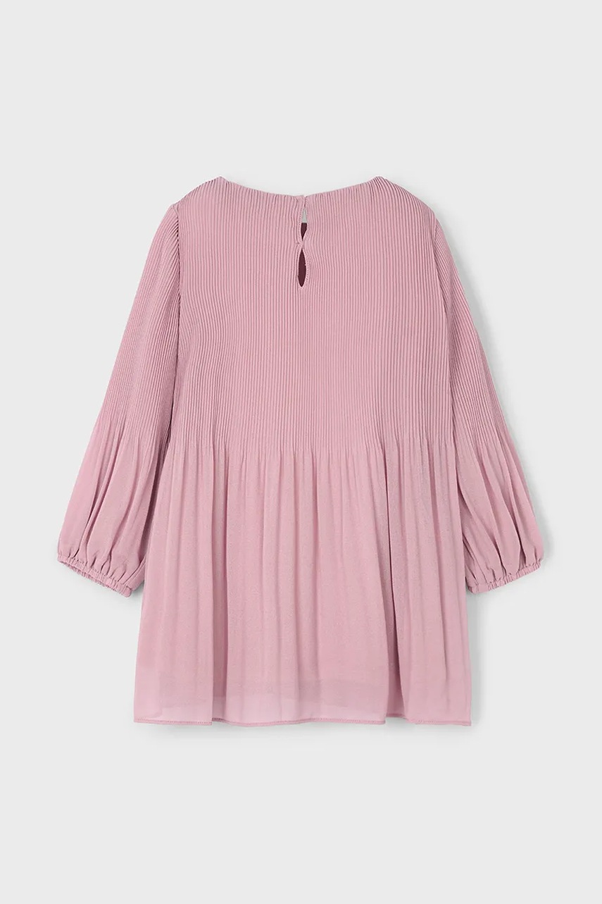 Платье Mayoral цвет розовый mini расклешённое 4922