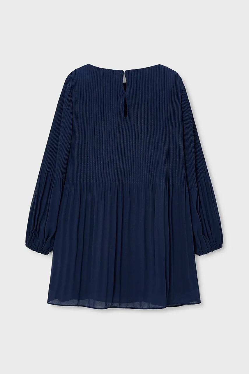 Платье Mayoral цвет синий mini расклешённое 4922