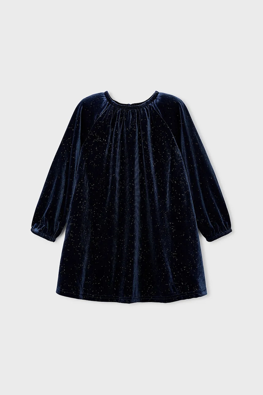 Mayoral rochie fete culoarea albastru marin, mini, evazati, 4923