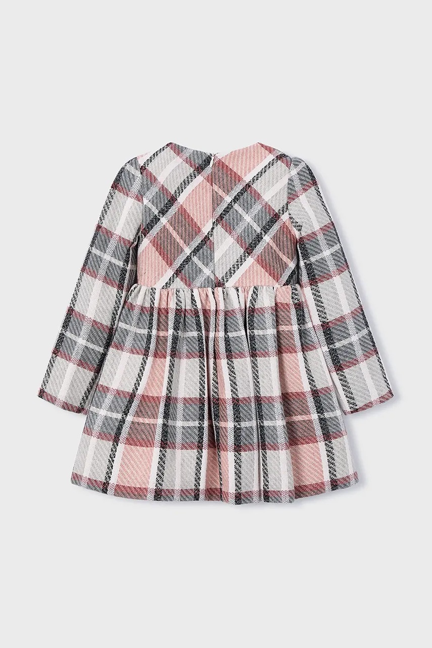 Детское платье Mayoral цвет розовый mini расклешённое 4924 Детское платье Mayoral цвет розовый mini расклешённое 4924