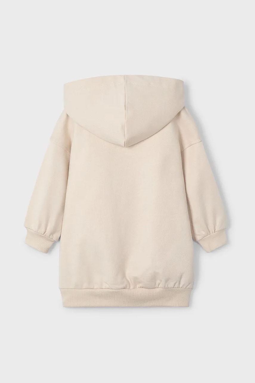 Детское платье Mayoral цвет бежевый mini oversize 4928 Детское платье Mayoral цвет бежевый mini oversize 4928