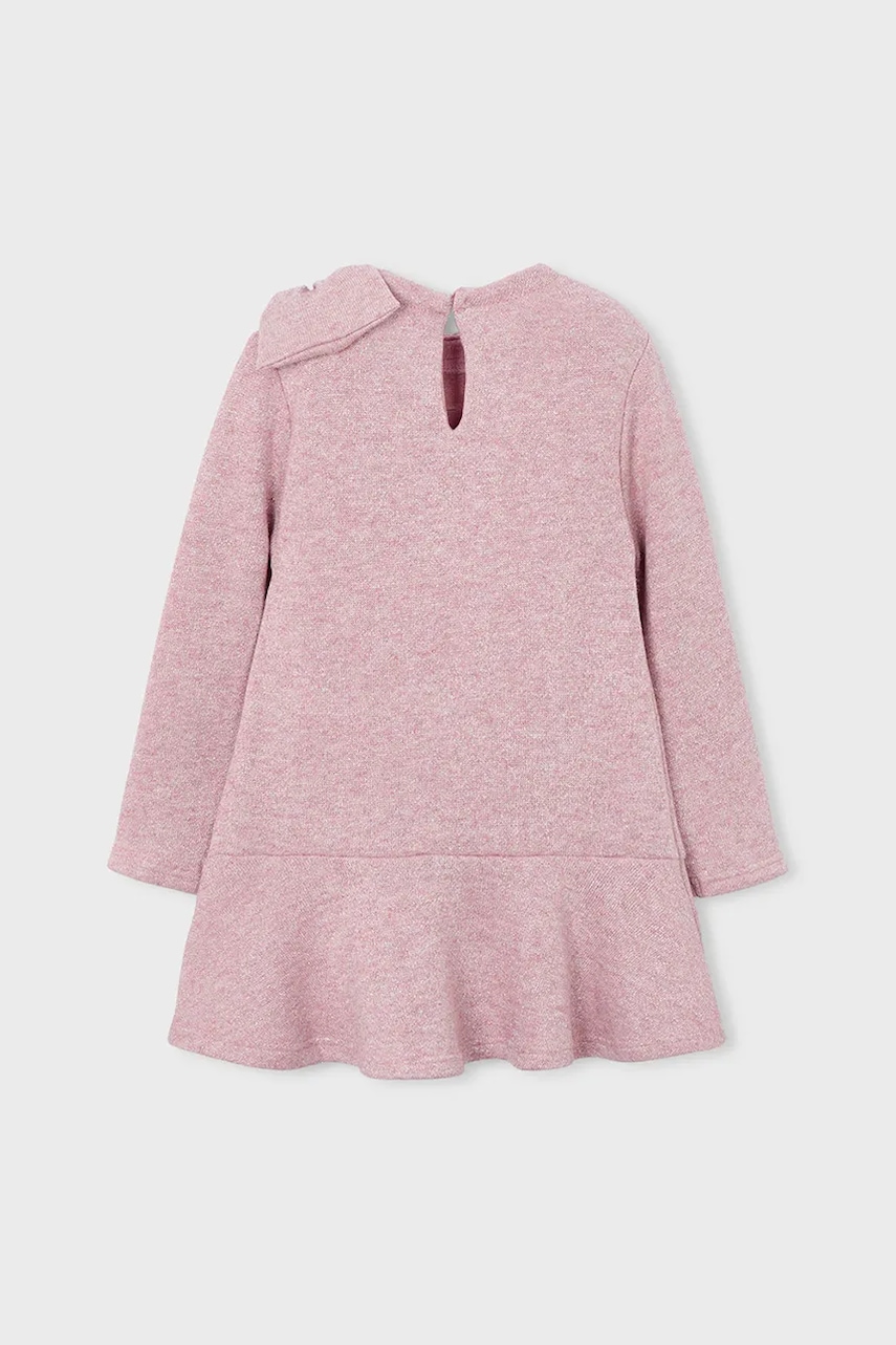 Детское платье Mayoral цвет розовый mini расклешённое 4991 Детское платье Mayoral цвет розовый mini расклешённое 4991