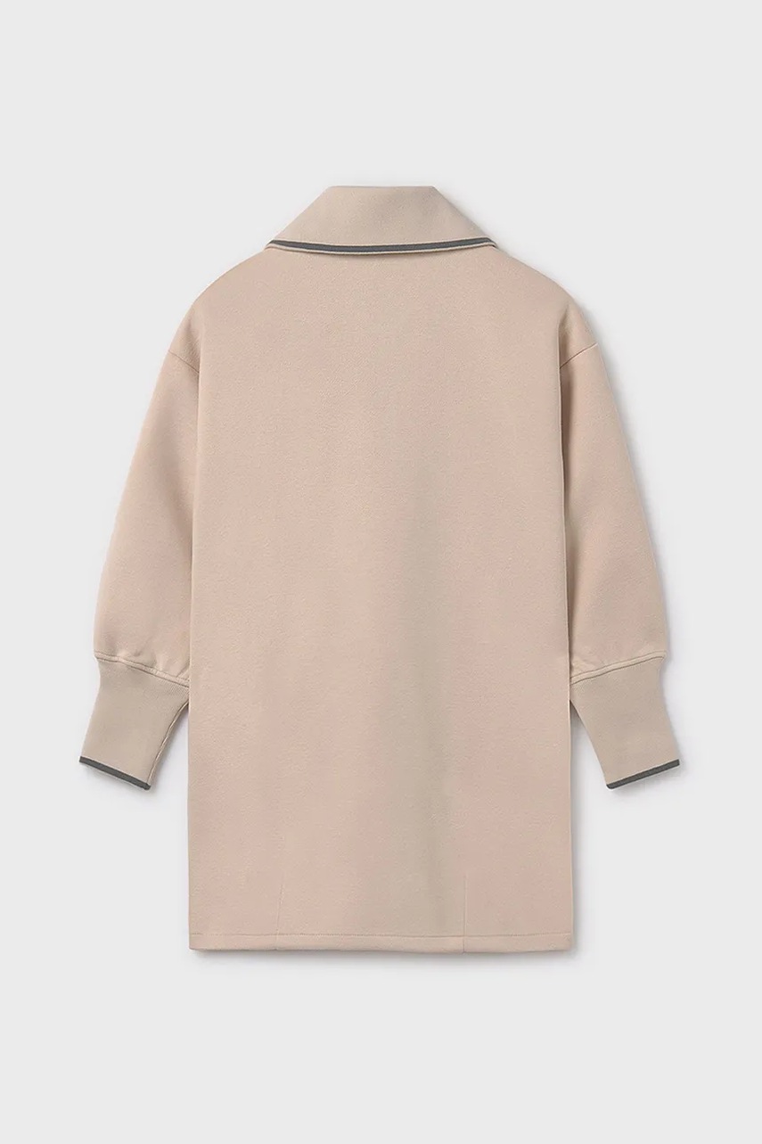 Детское платье Mayoral цвет бежевый mini oversize 7912