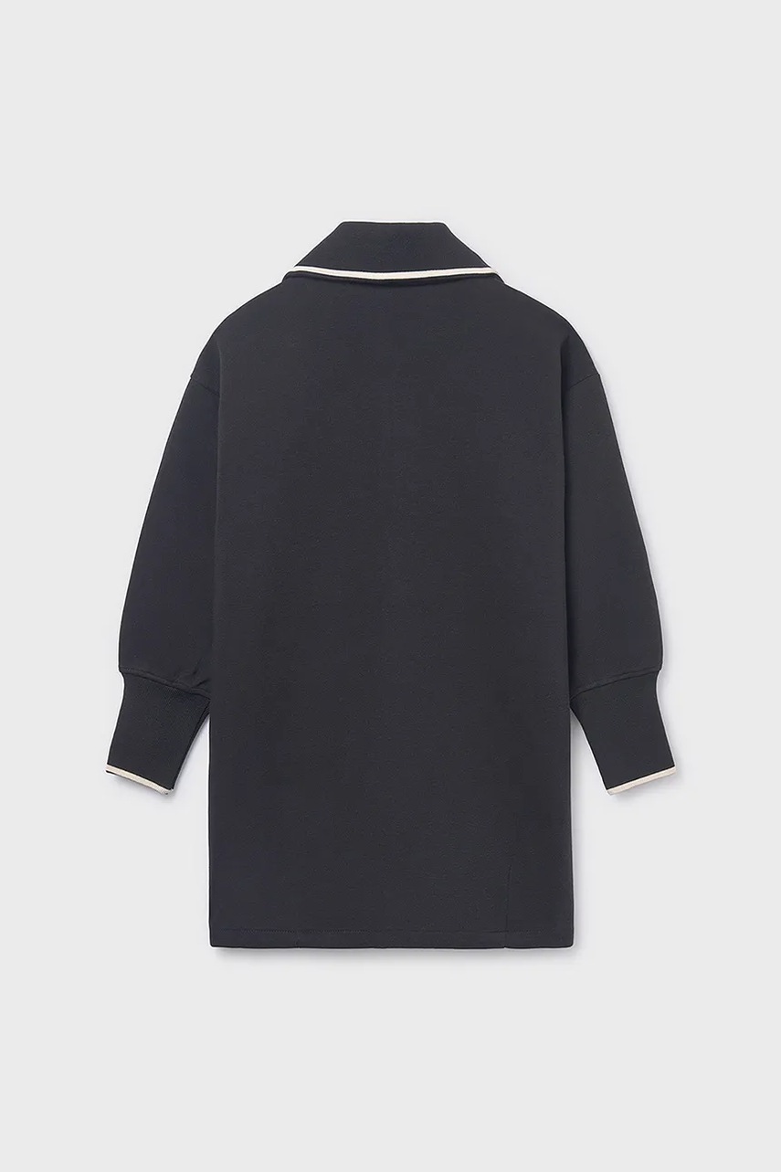 Детское платье Mayoral цвет чёрный mini oversize 7912