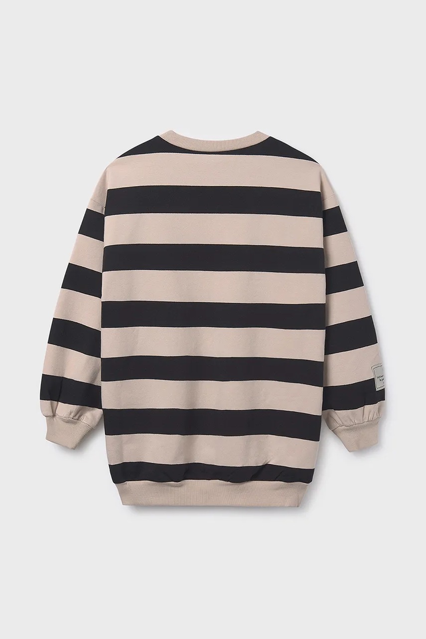 Детское платье Mayoral цвет чёрный midi oversize 7913