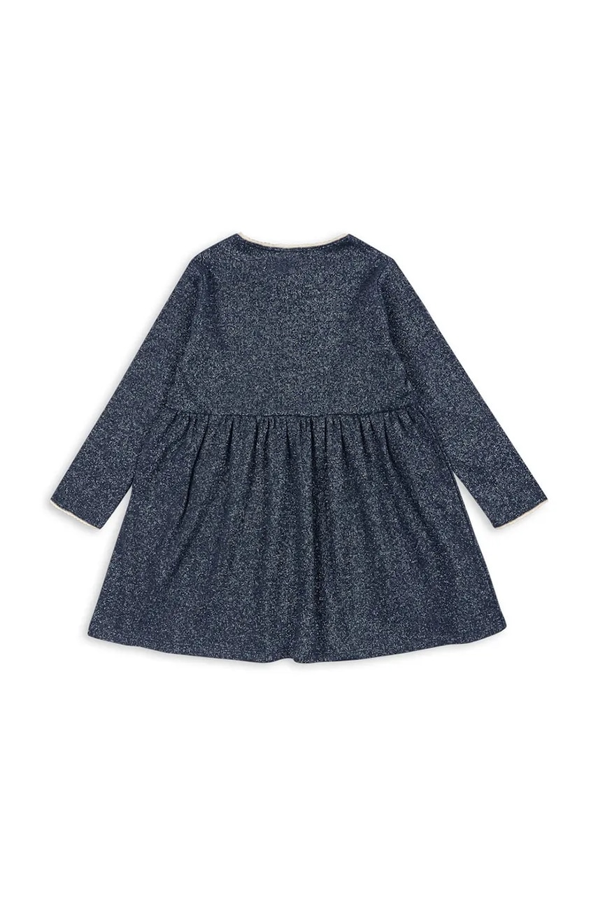 Платье для младенцев Konges Sløjd ROLI DRESS цвет синий mini расклешённое KS103968 Платье для младенцев Konges Sløjd ROLI DRESS цвет синий mini расклешённое KS103968