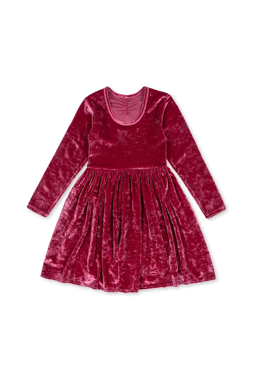 Dievčenské šaty Konges Sløjd CARLITO DRESS GRS