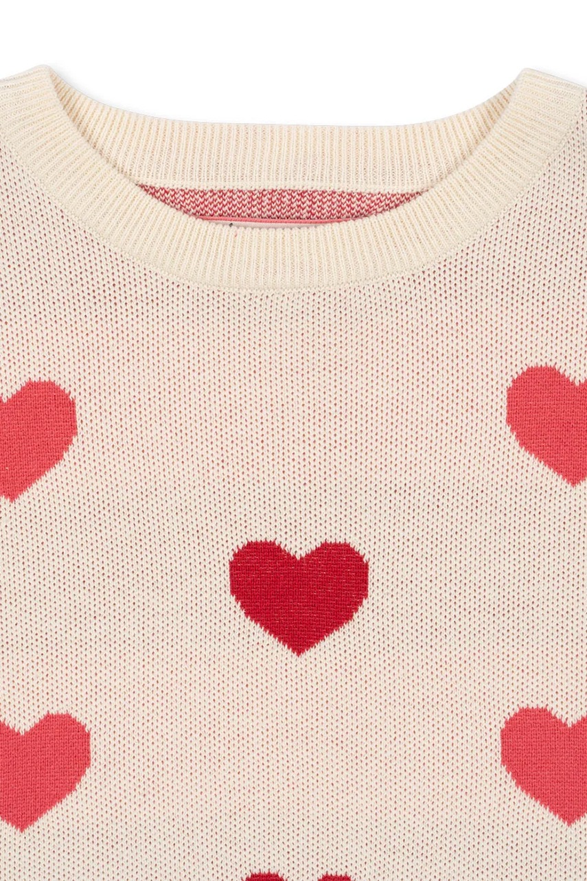 Dětské bavlněné šaty Konges Sløjd LAPIS KNIT DRESS GOTS (obrázek 3)