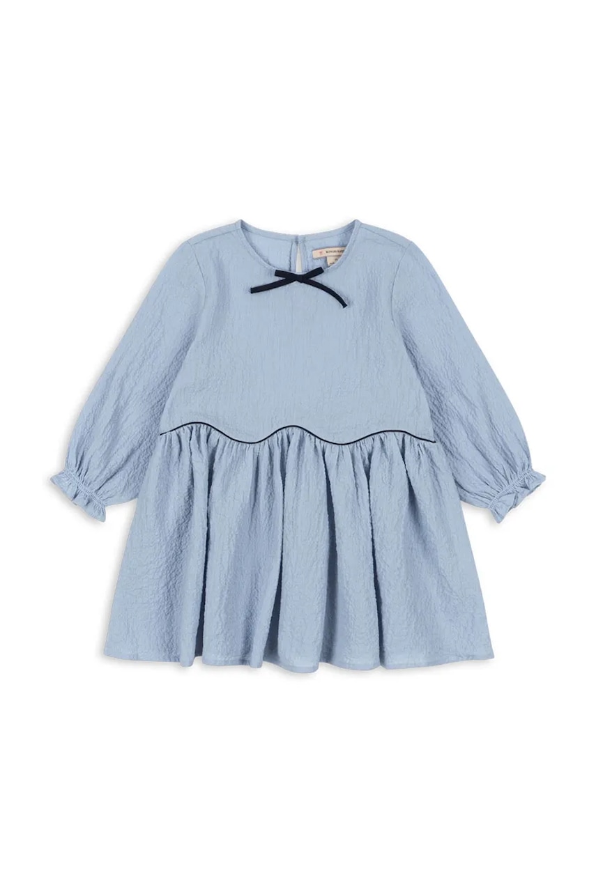 Konges Sløjd rochie fete AVA DRESS GOTS mini, evazați, KS104071