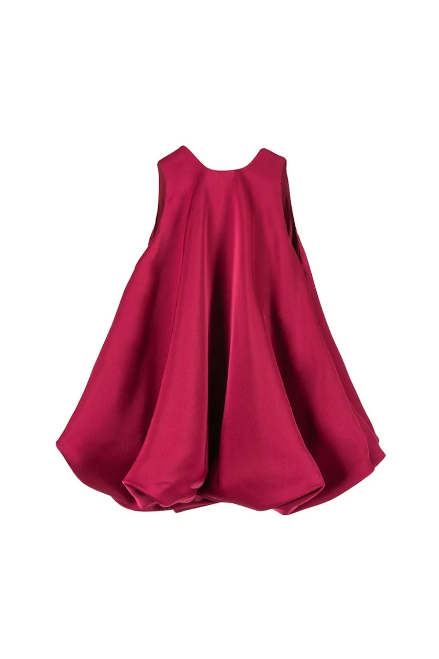 Детское платье Konges Sløjd SHEENA DRESS цвет бордовый mini расклешённое KS103977 Детское платье Konges Sløjd SHEENA DRESS цвет бордовый mini расклешённое KS103977