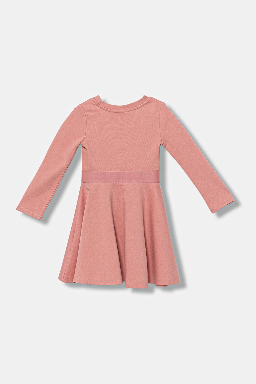 Детское платье Calvin Klein Jeans цвет розовый mini расклешённое IG0IG02666