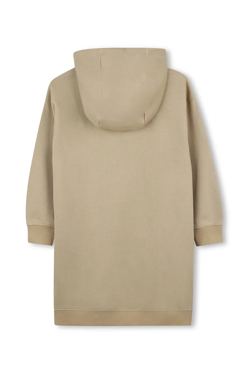 Дитяча бавовняна сукня Michael Kors колір бежевий mini oversize R30479