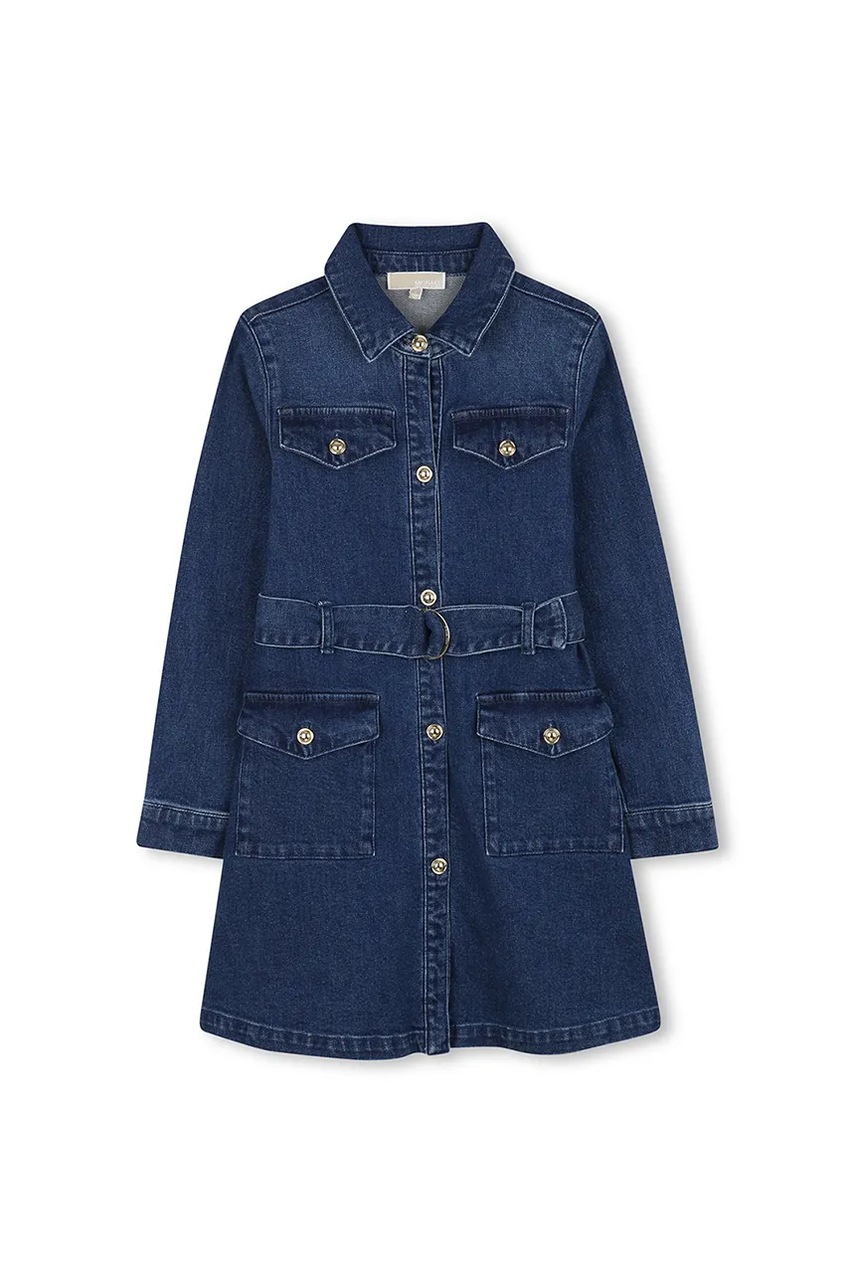 Детское платье с хлопком Michael Kors mini расклешённое R30480